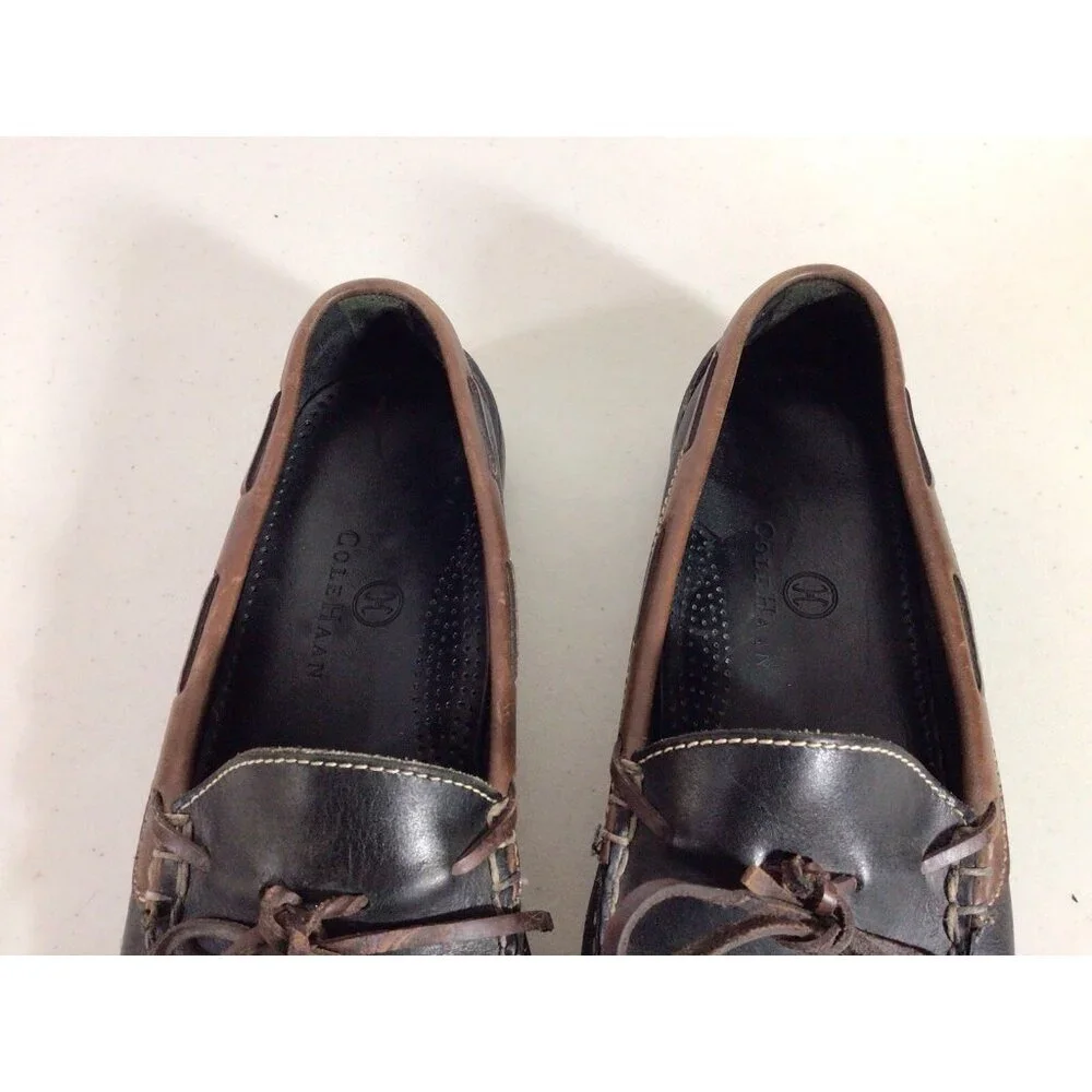 Cole Haan Seafarer Leather Preppy Loafers Mens 10.5